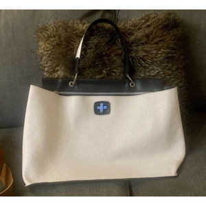 gianni chiarini White And Black handbag